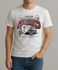 Texas Tech Red Raiders Football Est 1923 Helmet Vintage Circle Shirt