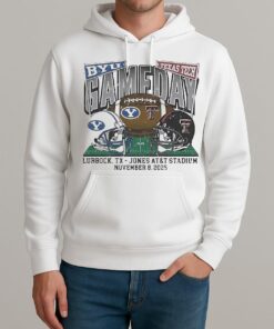 Texas Tech Red Raiders Vs Byu Cougars 2025 Gameday Matchup Premium Unisexhoodie