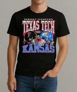 Texas Tech Red Raiders Vs Kansas Jayhawks 2025 Gameday Showdown Premium Shirt