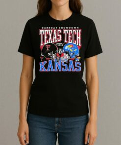 Texas Tech Red Raiders Vs Kansas Jayhawks 2025 Gameday Showdown Premium Womentee