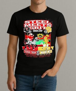 Texas Tech Red Raiders Vs Ucf Knights Steel Meets Grit Senior Day Shirt