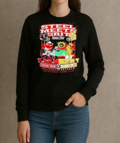 Texas Tech Red Raiders Vs Ucf Knights Steel Meets Grit Senior Day Shirt sweater