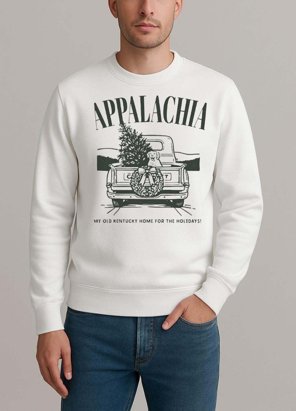 The Appalachian My Old Kentucky Home For The Holiday Christmas Premium sweater