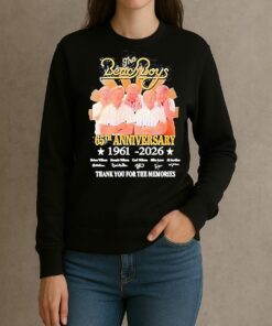 The Beach Boys Band 65Th Anniversary 1961 2026 Thank You For The Memories Shirt sweater