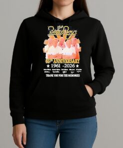 The Beach Boys Band 65Th Anniversary 1961 2026 Thank You For The Memories Shirt Unihoodie
