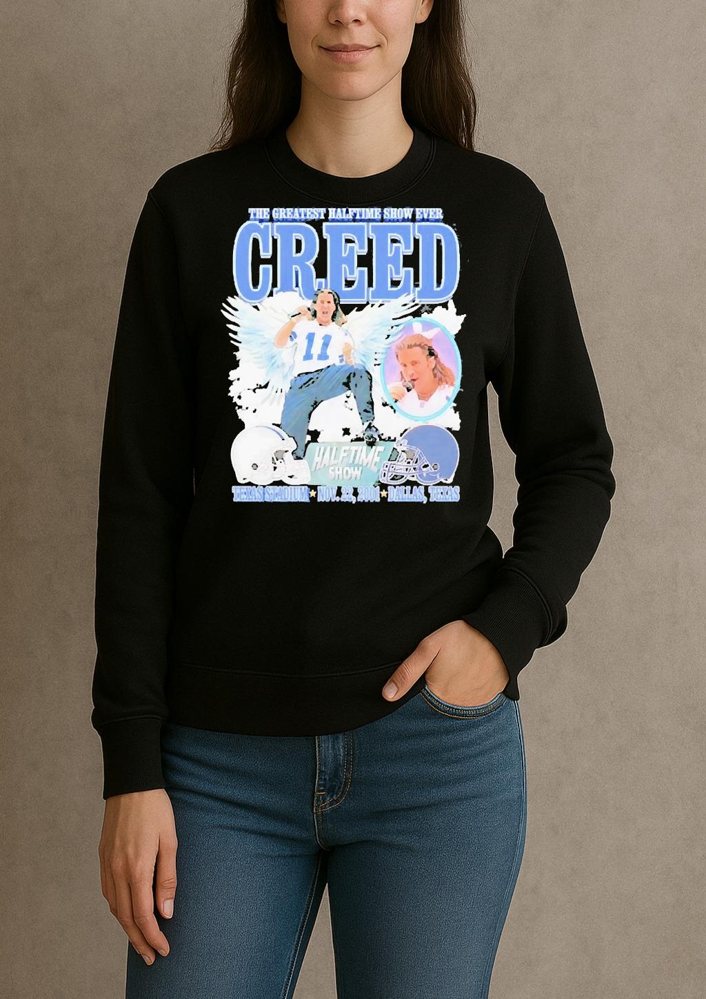 The Greatest Halftime Show Ever Creed Texas Premium sweater