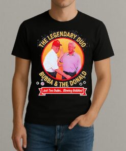 The Leagendary Dua Bubba And Trump Blowing Bubbles Shirt