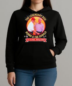 The Leagendary Dua Bubba And Trump Blowing Bubbles Shirt Unihoodie