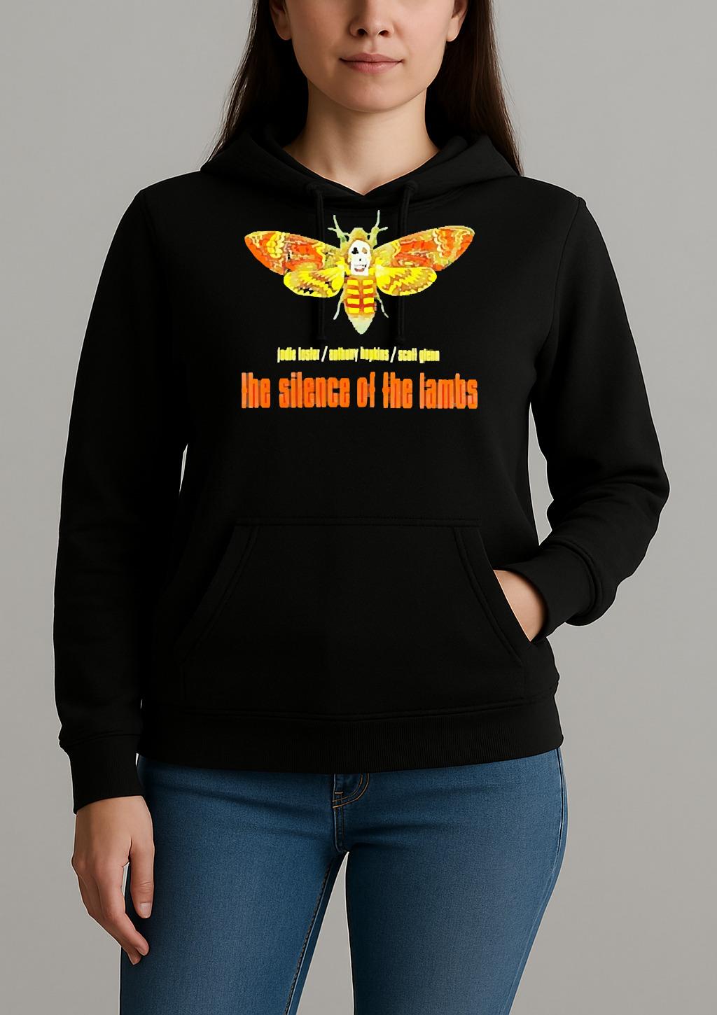 The Silence Of The Lamb Jodie Foster Anthony Hopkins Scott Glenn Premium Unisexhoodie