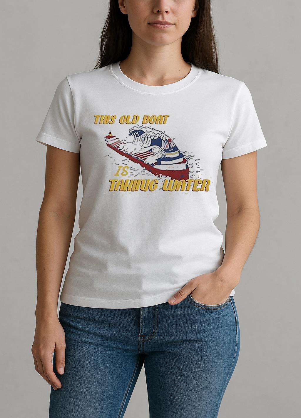 This Boat Is Taking Water Edmund Fitzgerald Memorial Shirt W-tee