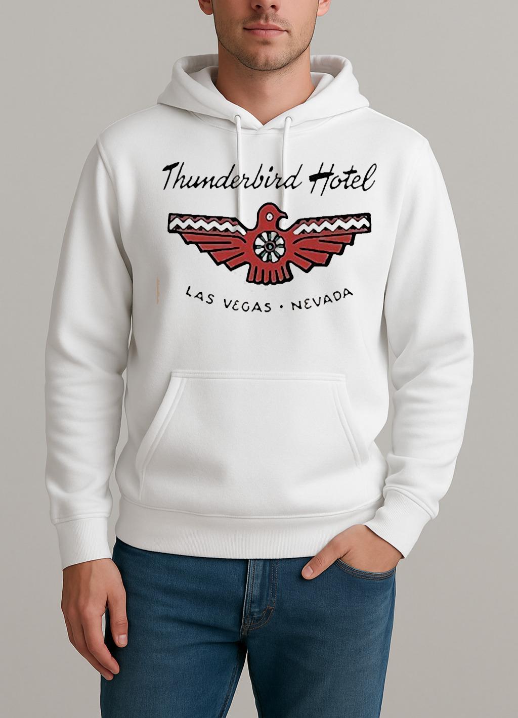 Thunderbird Hotel Las Vegas Nevada Vintage Shirt Unisexhoodie