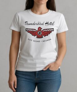 Thunderbird Hotel Las Vegas Nevada Vintage Shirt W-tee