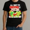 Tmnt All I Want For Christmas Is Pizza Premium Shirt