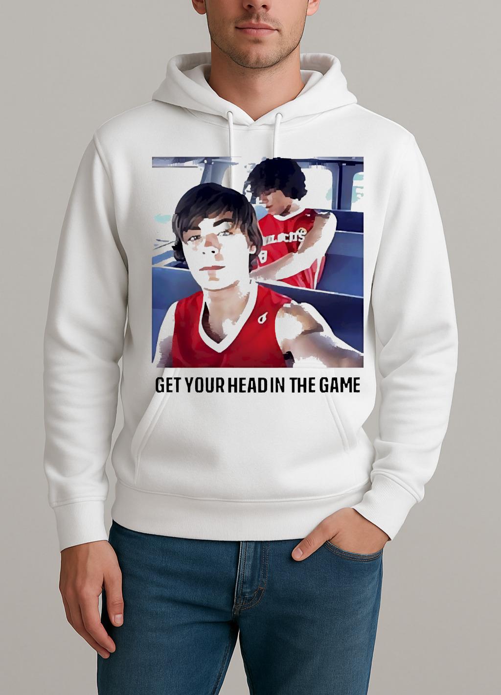 Troy Bolton Get Your Head In The Game Premium Unisexhoodie