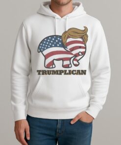 Trumplican Republican Trump Premium Unisexhoodie