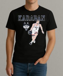 Uconn Alex Karaban Name Pose Shirt