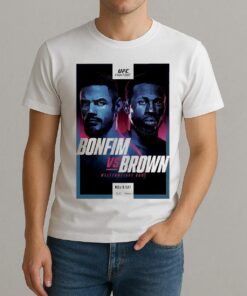 Ufc Fight Night Bonfim Vs Brown Autographed Event Premium Shirt