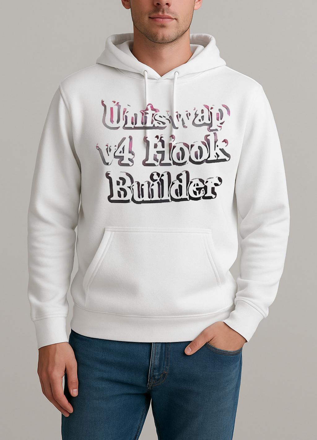 Uniswap V4 Hook Builder Premium Unisexhoodie