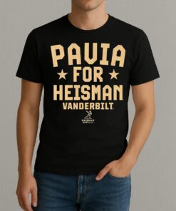 Vanderbilt Diego Pavia For Heisman Shirt Vanderbilt Commodores Football Tees
