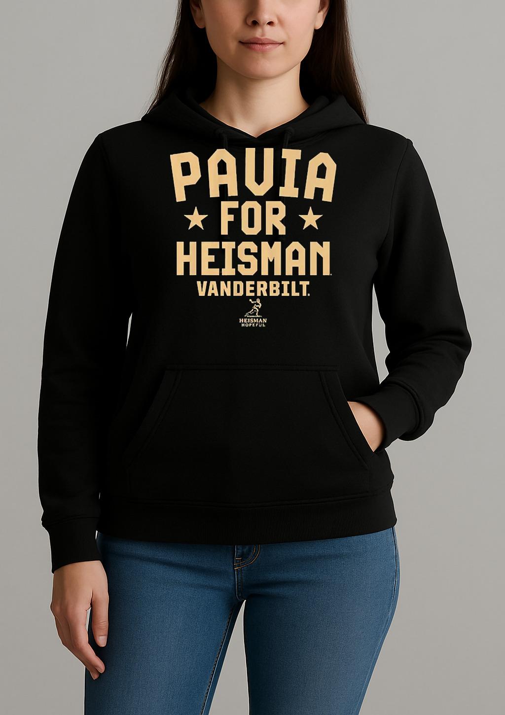 Vanderbilt Diego Pavia For Heisman Shirt Vanderbilt Commodores Football Tees Unihoodie