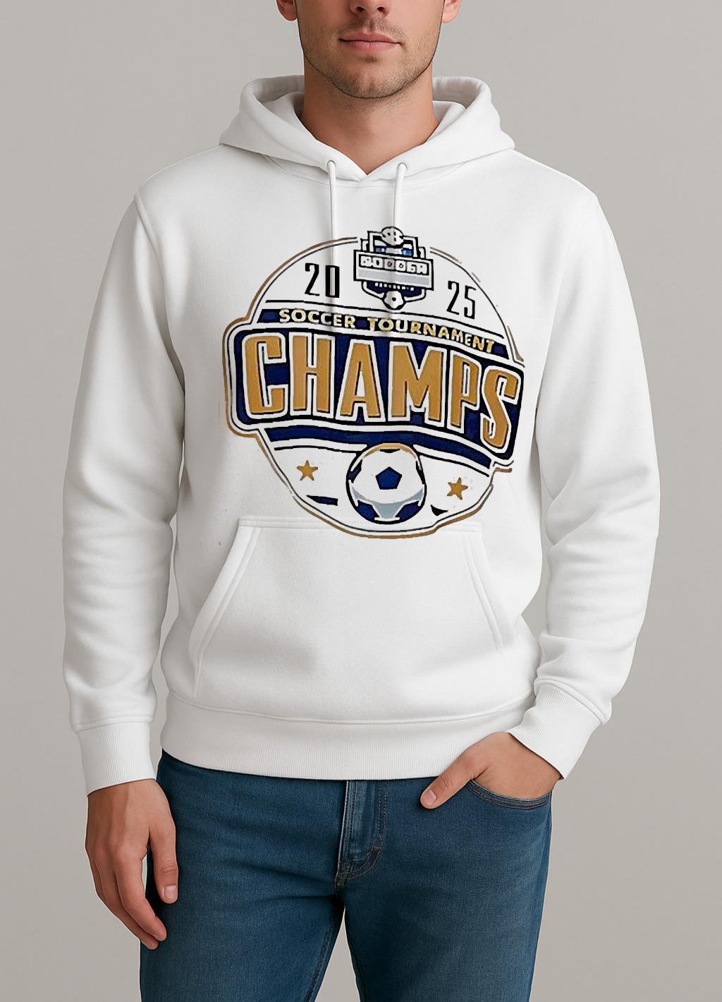 Vanderbilt Soccer Sec Tournament Champs 2025 Shirt Unisexhoodie