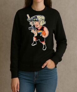 Vj Edgecombe Philadelphia Sixers Army For War Logo 2025 Shirt sweater