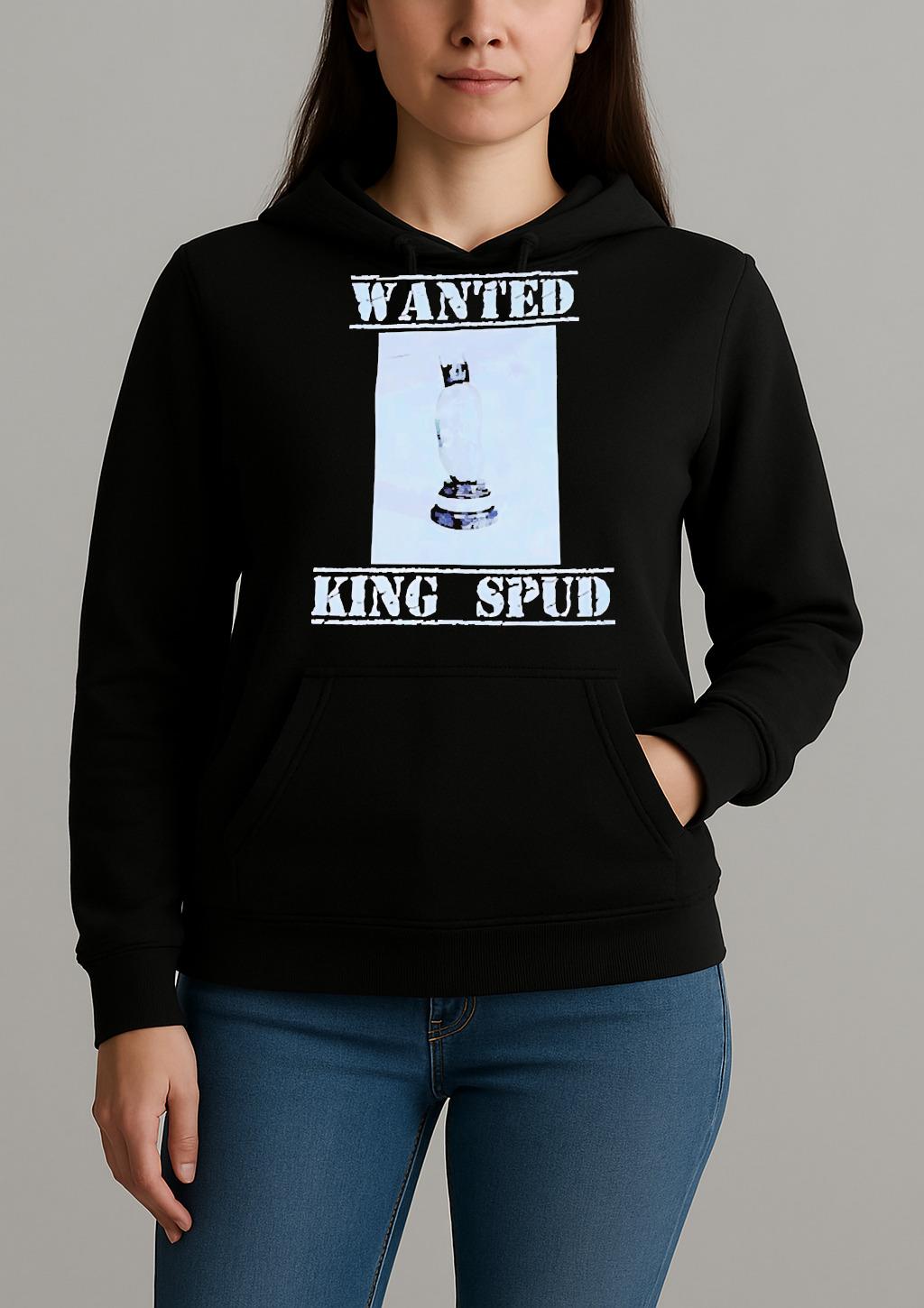 Wanted King Spud Premium Unisexhoodie