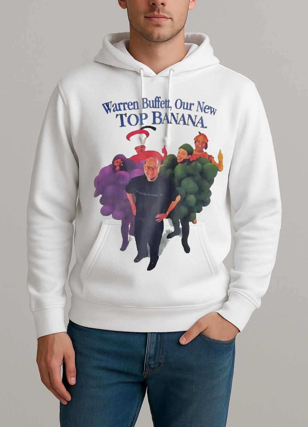 Warren Buffett Our New Top Banana Premium Unisexhoodie