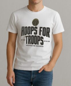 Washington Wizards Hoops For Troops Shirt