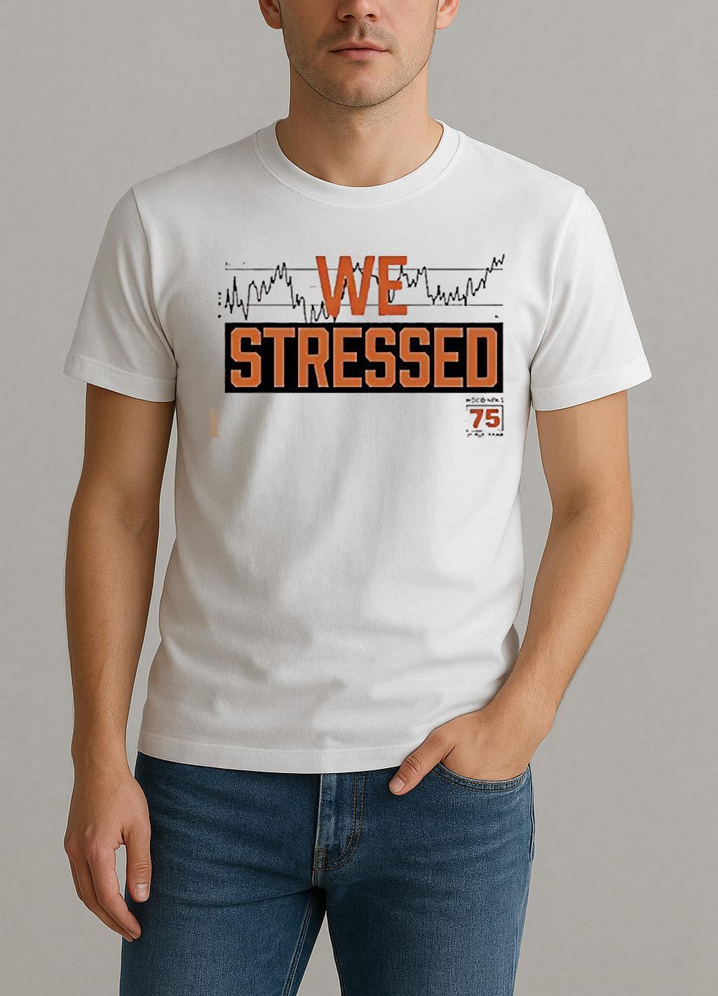 We Stressed Hood News 75 In Cincinnati Circle Shirt