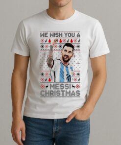 We Wish You A Messi Christmas Ugly Premium Shirt
