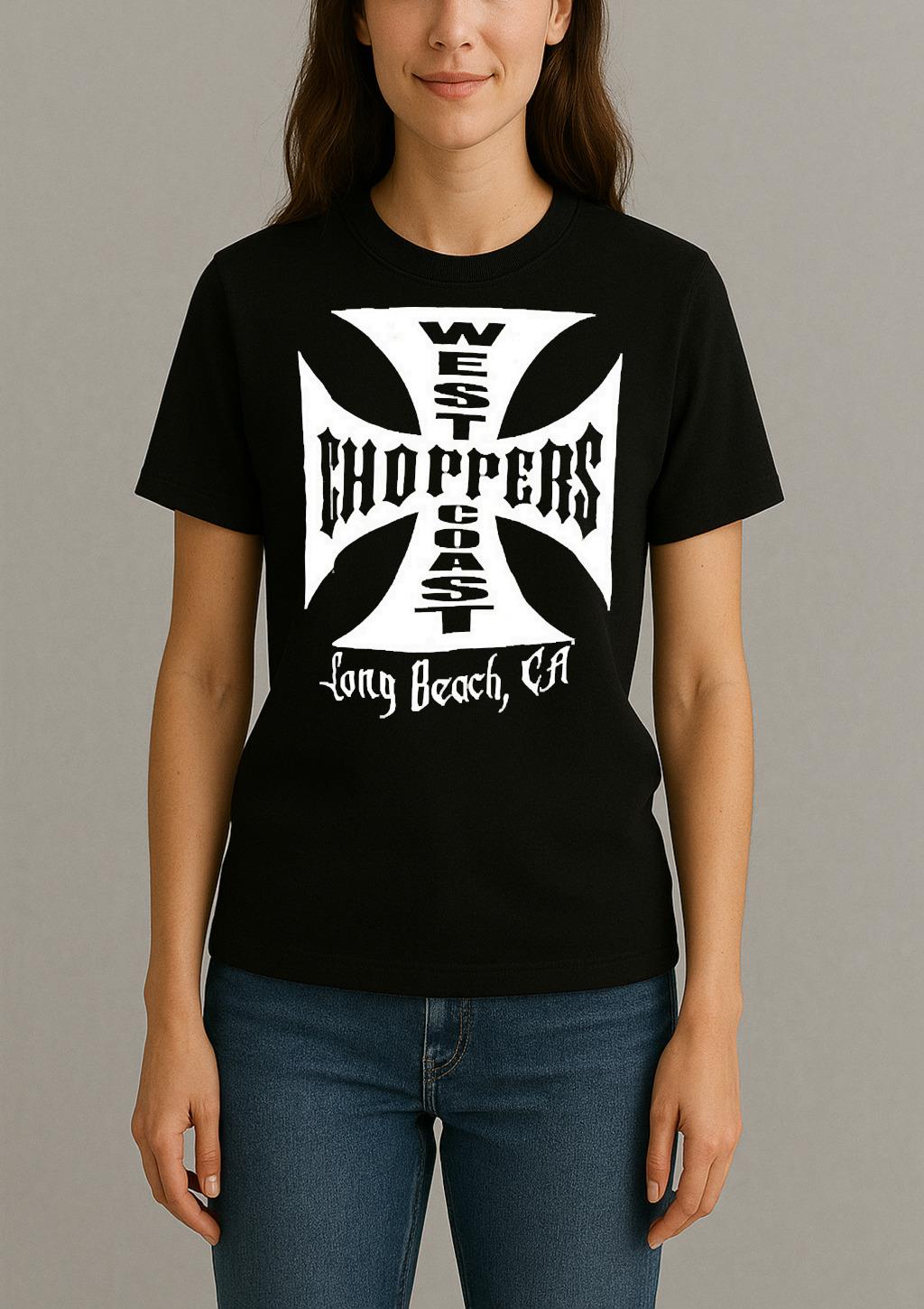 West Coast Choppers Long Beach Ca Premium Womentee