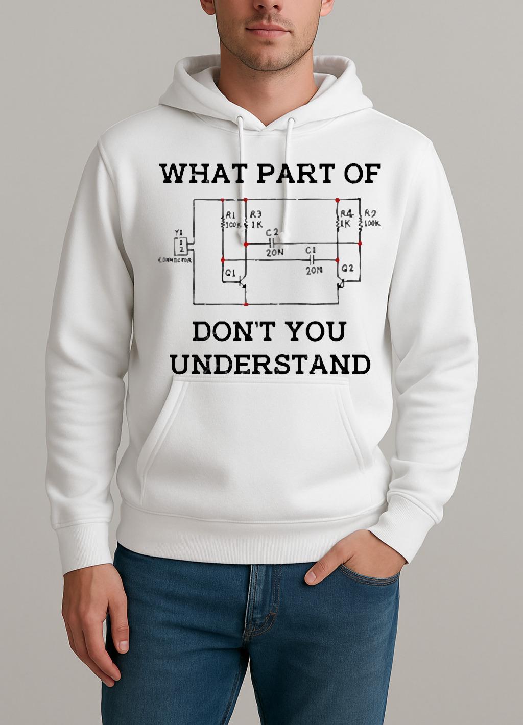 What Part Of Dont You Understand Premium Unisexhoodie
