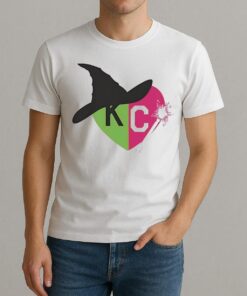 Wicked Good And Bad Witch Heart Premium Shirt