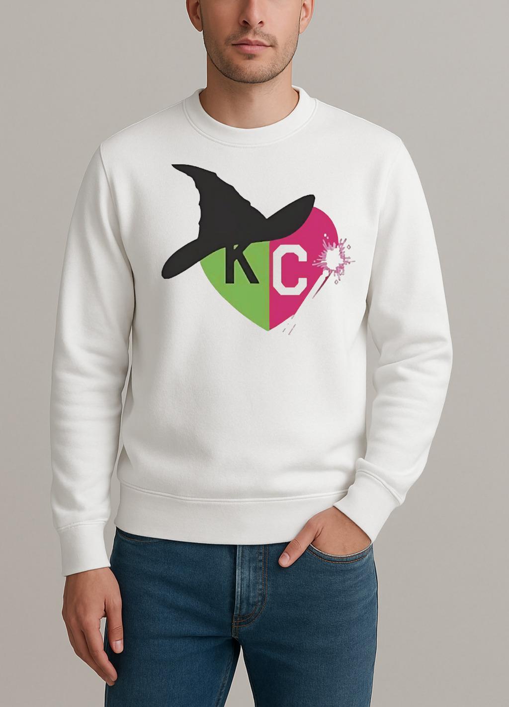 Wicked Good And Bad Witch Heart Premium sweater