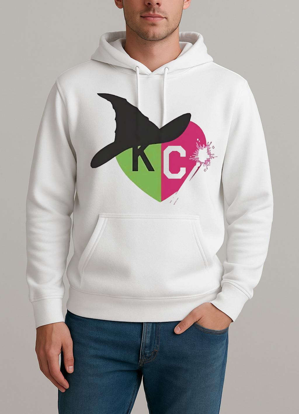 Wicked Good And Bad Witch Heart Premium Unisexhoodie