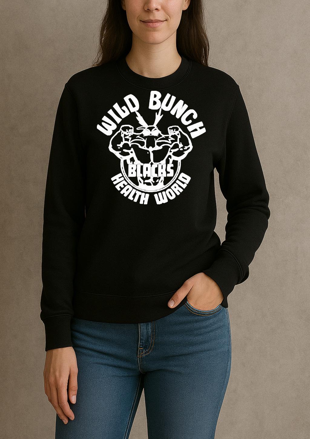 Wild Bunch Blacks Health World Premium sweater
