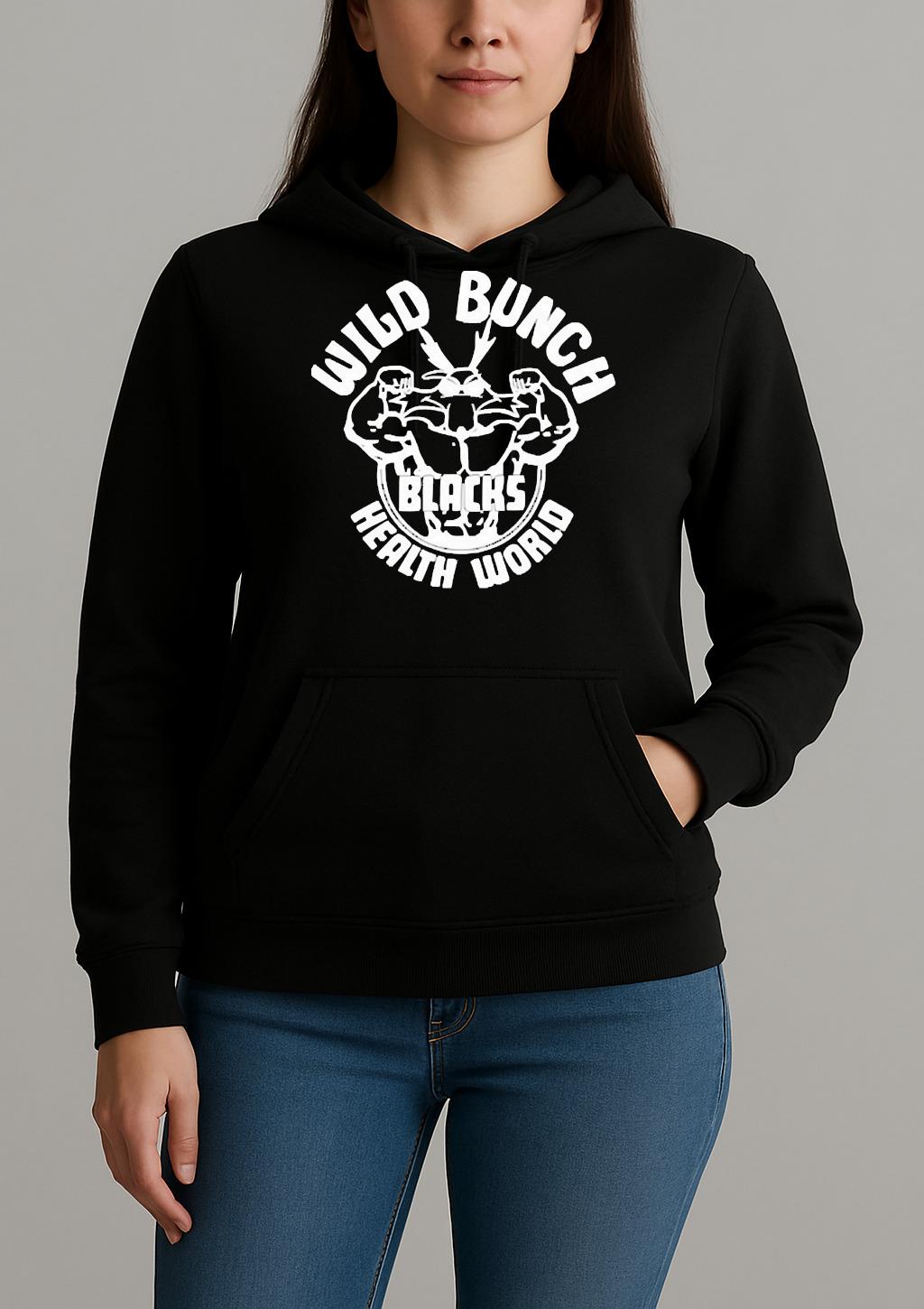 Wild Bunch Blacks Health World Premium Unisexhoodie