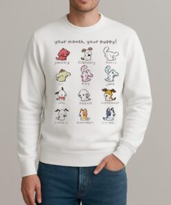 Your Month Your Puppy Christmas Premium sweater