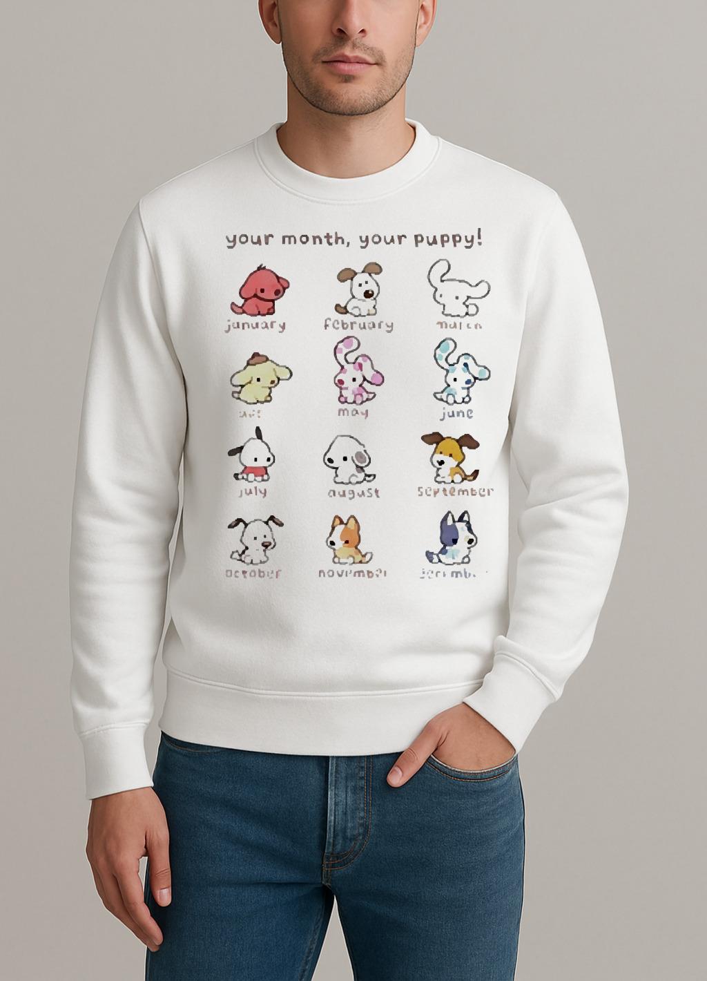 Your Month Your Puppy Christmas Premium sweater