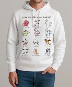 Your Month Your Puppy Christmas Premium Unisexhoodie