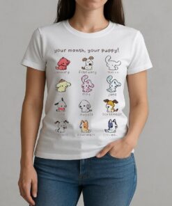 Your Month Your Puppy Christmas Premium W-tee