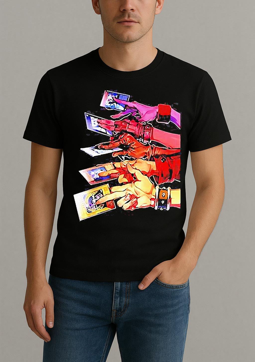 Yu Gi Oh Pio Pio Cards Hand Shirt