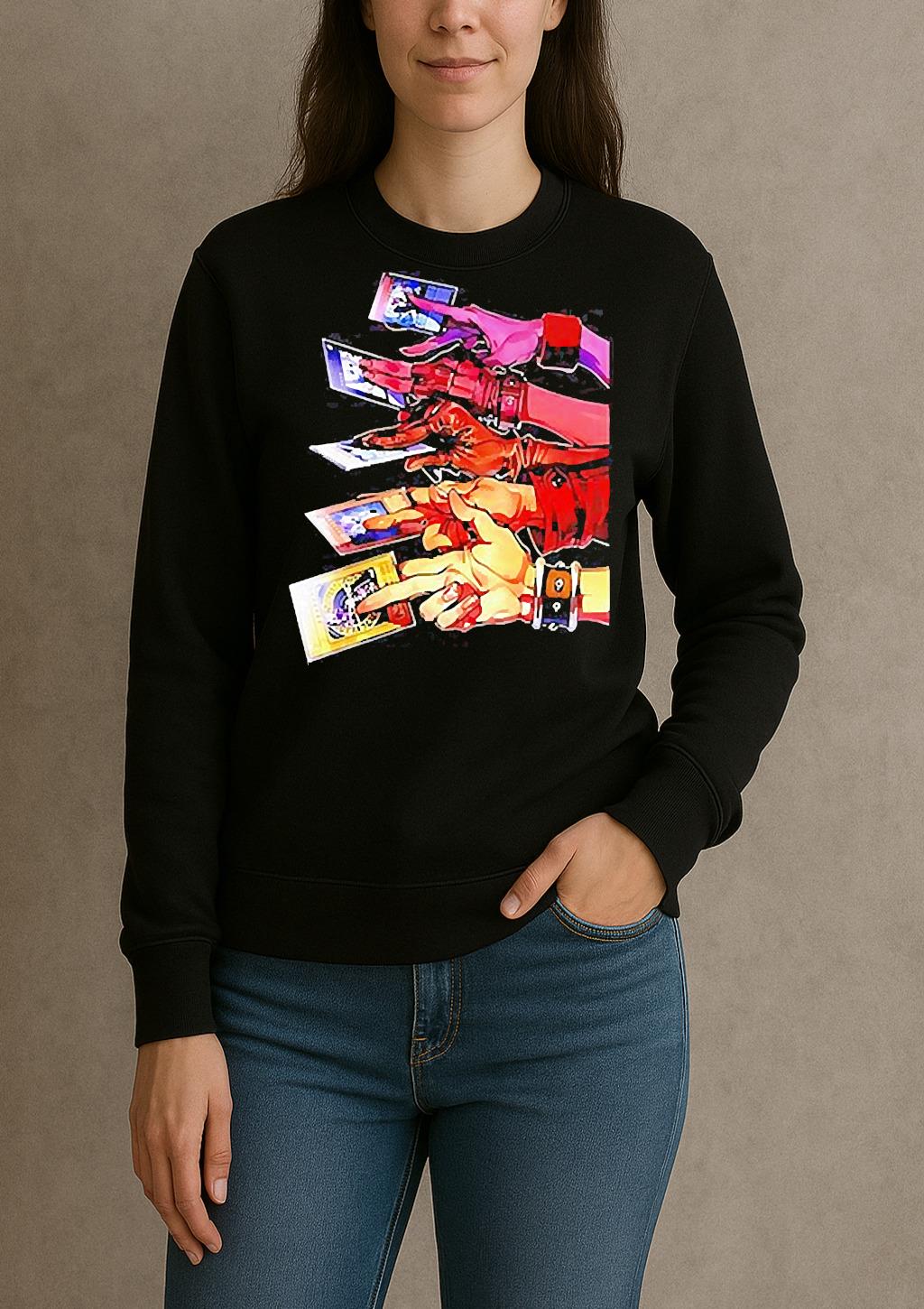 Yu Gi Oh Pio Pio Cards Hand Shirt sweater
