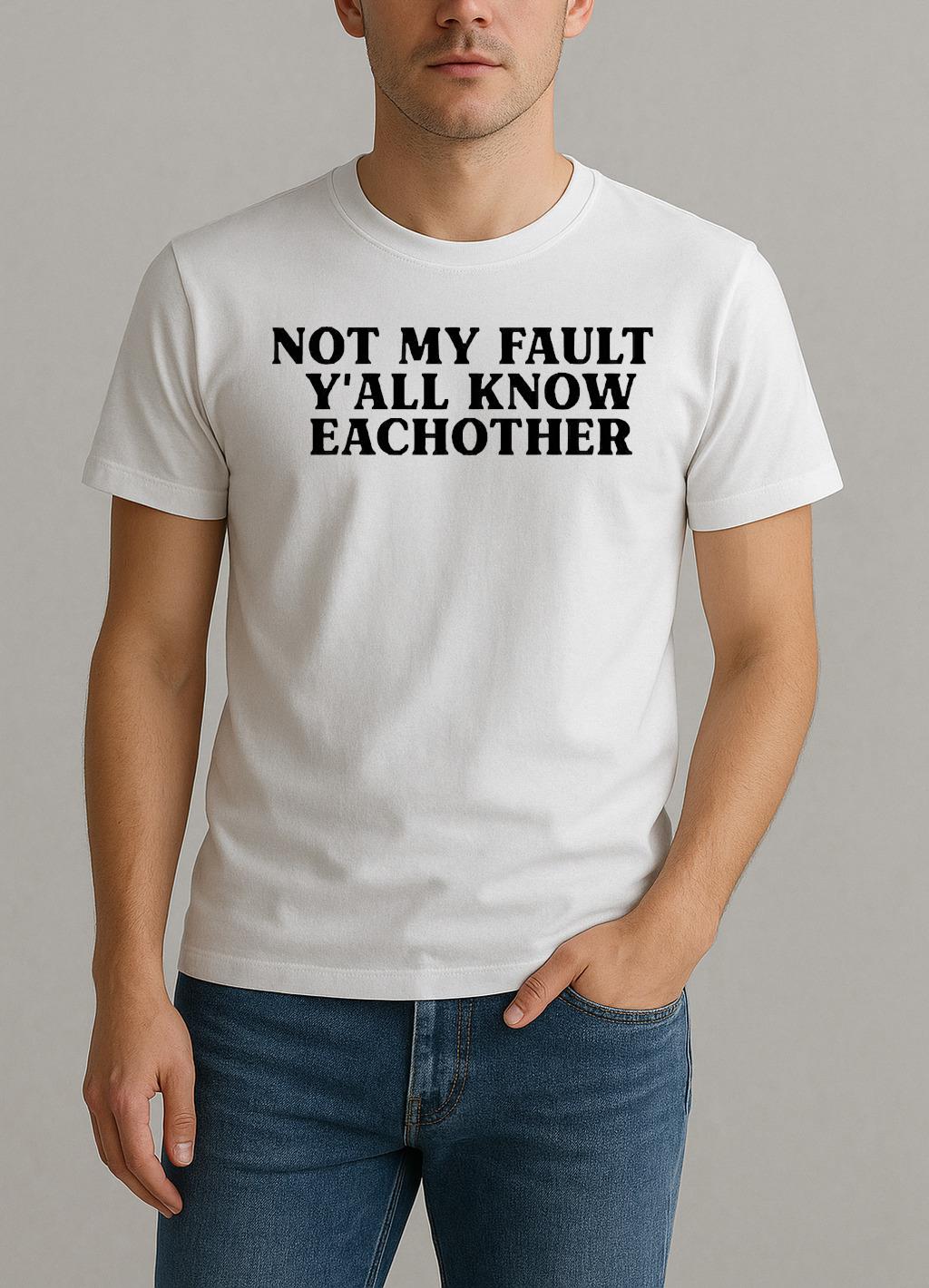 Yung Miami Not My Fault Yall Know Eachother Premium Shirt