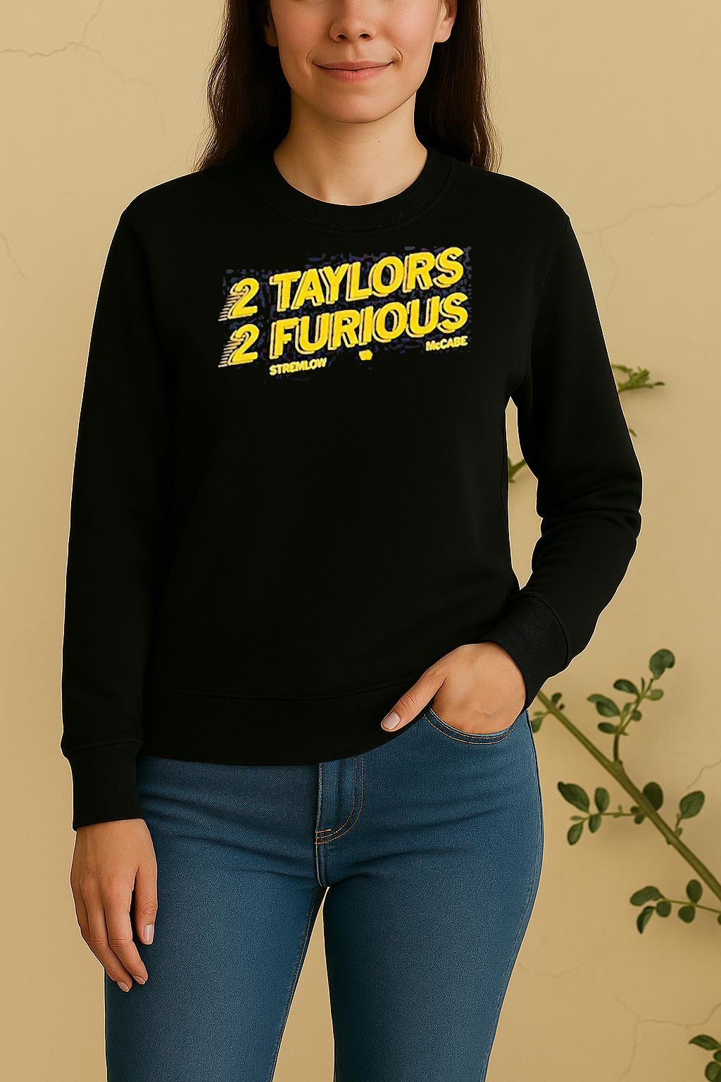 2 Taylors 2 Furious Ava Taylor Mccabe And Taylor Stremlow Iowa Hawkeyes Sweater