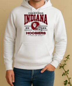 2025 Big Ten Conference Champions Indiana Hoosiers Helmet Unisex Hoodie