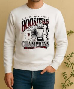 2025 Big Ten Conference Champions Indiana Hoosiers Vintage Sweater