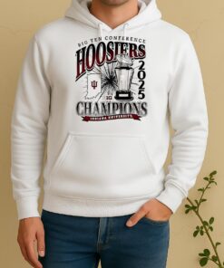 2025 Big Ten Conference Champions Indiana Hoosiers Vintage Unisex Hoodie