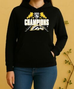 2025 Myrtle Beach Bowl Presented By Engine Western Michigan Broncos Football Champions Unisex Hoodie